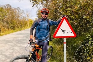 Paseo en bici à Els Aigumolls del Empordà