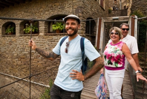 Privat dagsutflykt: Medeltida byar i Katalonien med lunch