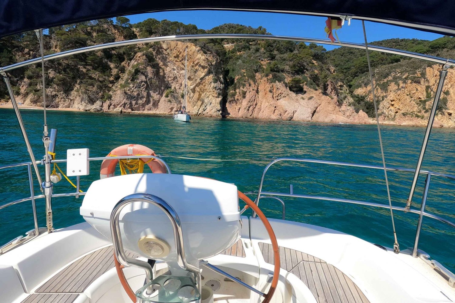 Seglingsupplevelse 4 timmar i Platja d'Aro