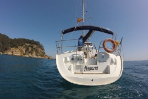 Seglingsupplevelse 4 timmar i Platja d'Aro