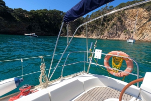 Seglingsupplevelse 4 timmar i Platja d'Aro