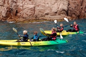 Sant Feliu de Guíxols: Passeio de caiaque e mergulho com snorkel