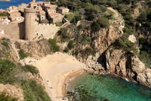 Barcelona: Tossa de Mar kyststi og Costa Brava-båt