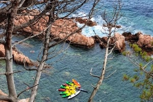 St. Feliu de Guíxols-Costa Brava: Excursión en Kayak y Snorkel