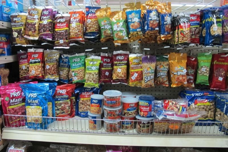 stores are filled with snacks