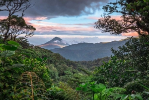 De Monteverde: Caminhada de 2 dias em Fortuna com traslado do hotel