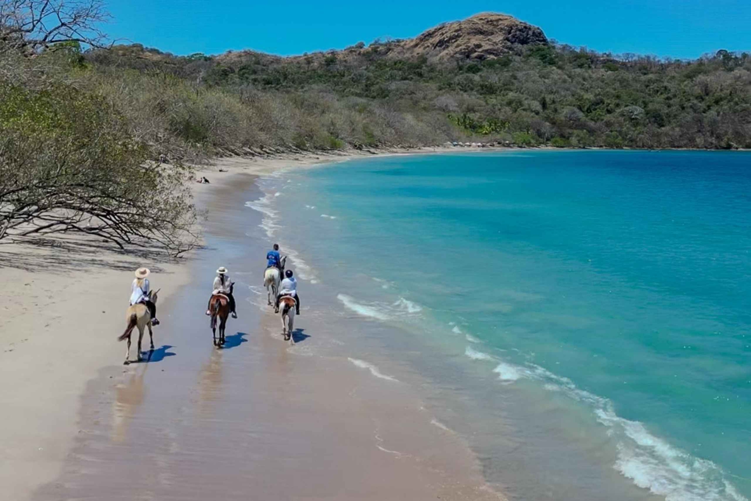 2 Stunden Reiten am Strand