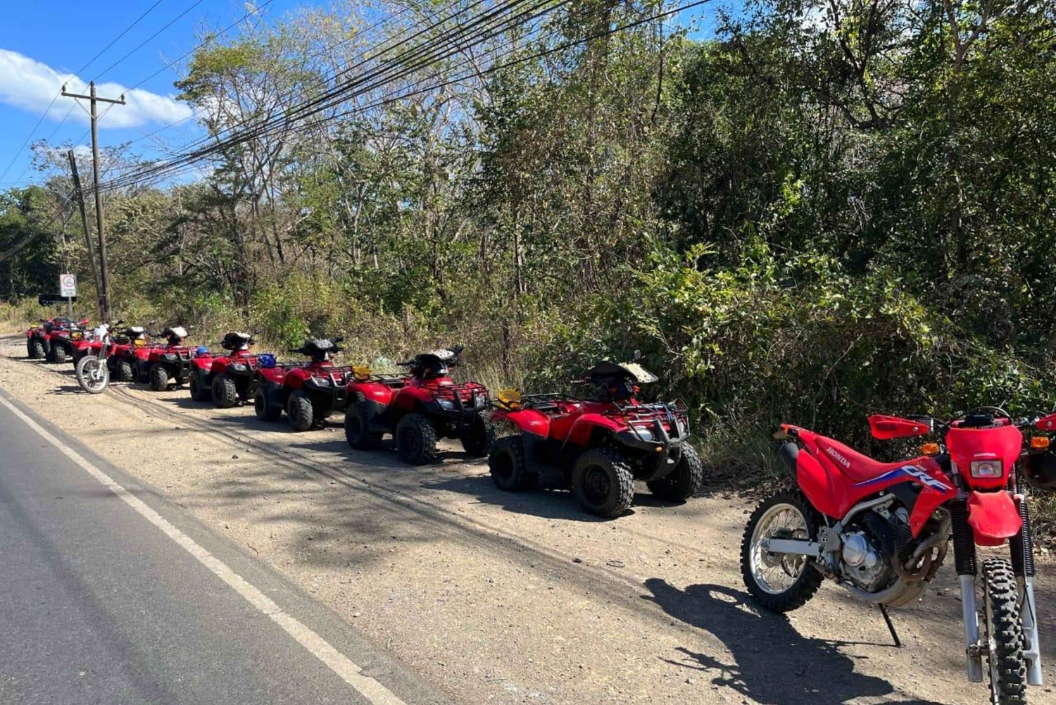 2 timmar ATV-tur på landsväg