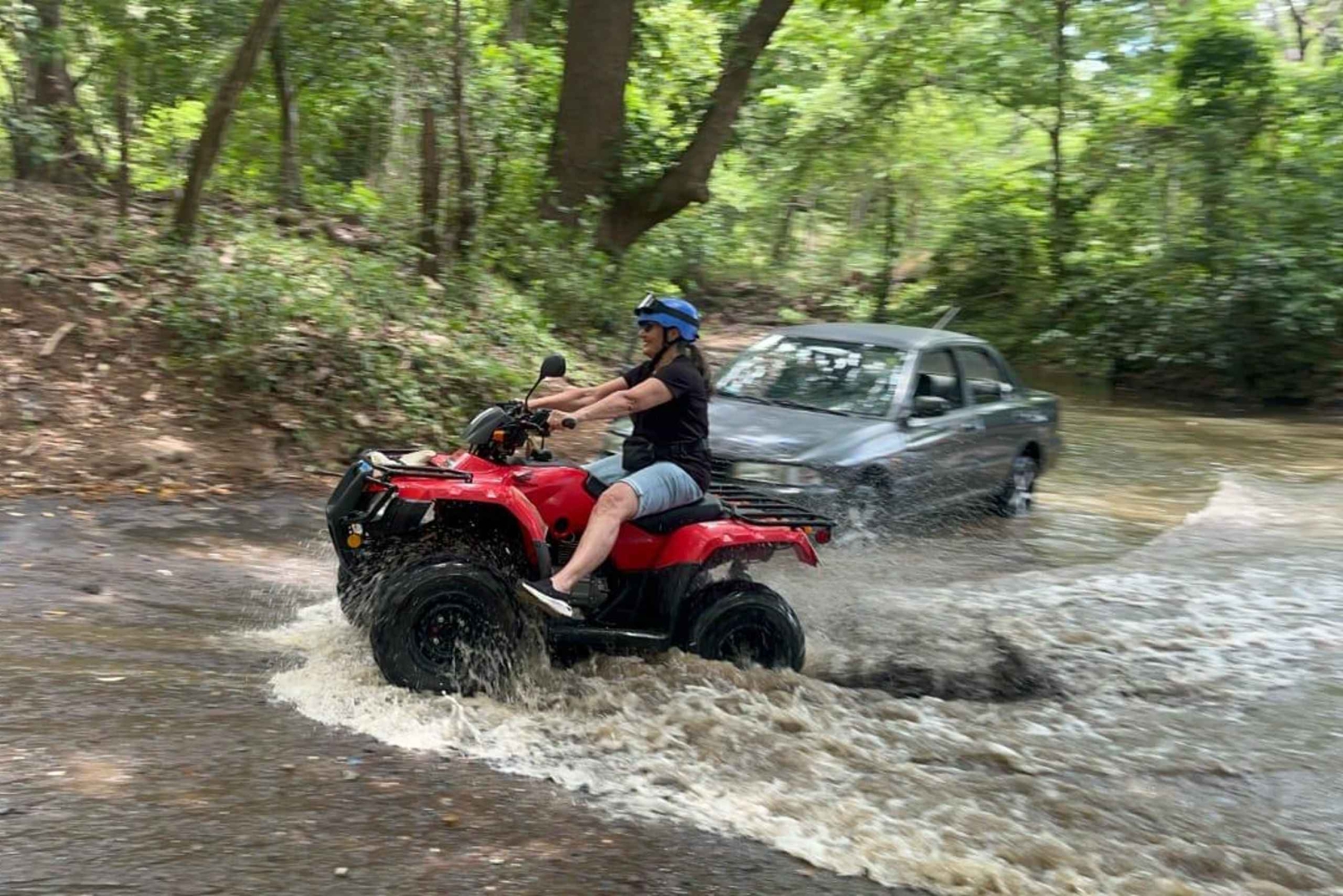 2 timmar ATV-tur på landsväg