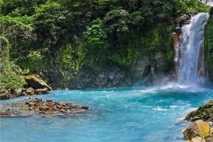 Dagsutflykt till Rio Celeste från San José