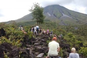 Afternoon Arenal Volcano and Natural Hot Springs River