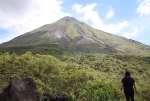 Afternoon Arenal Volcano and Natural Hot Springs River