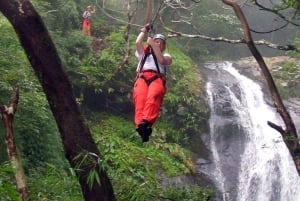 Amazing 11 Waterfalls Zipline Tour/Puntarenas/Transport Inc