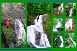 Amazing 11 Waterfalls Zipline Tour / San Jose/Transport Incl