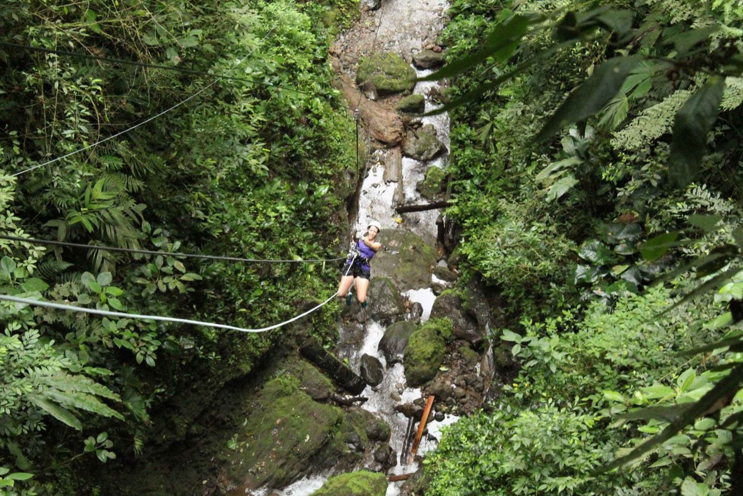 Arenal: 2-in-1 Canyoning and White Water Rafting