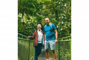 Arenal : Visite à pied des Ponts suspendus