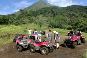 ATV Double Adventure + Horseback riding through the Volcano