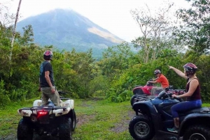ATV-tur med to vulkaner