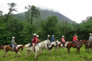 ATV Single 2h + Horseback riding through the Volcano