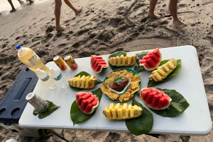 Visite nocturne avec masque et tuba à partir de la plage de Pochote