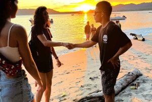 Visite nocturne avec masque et tuba à partir de la plage de Pochote