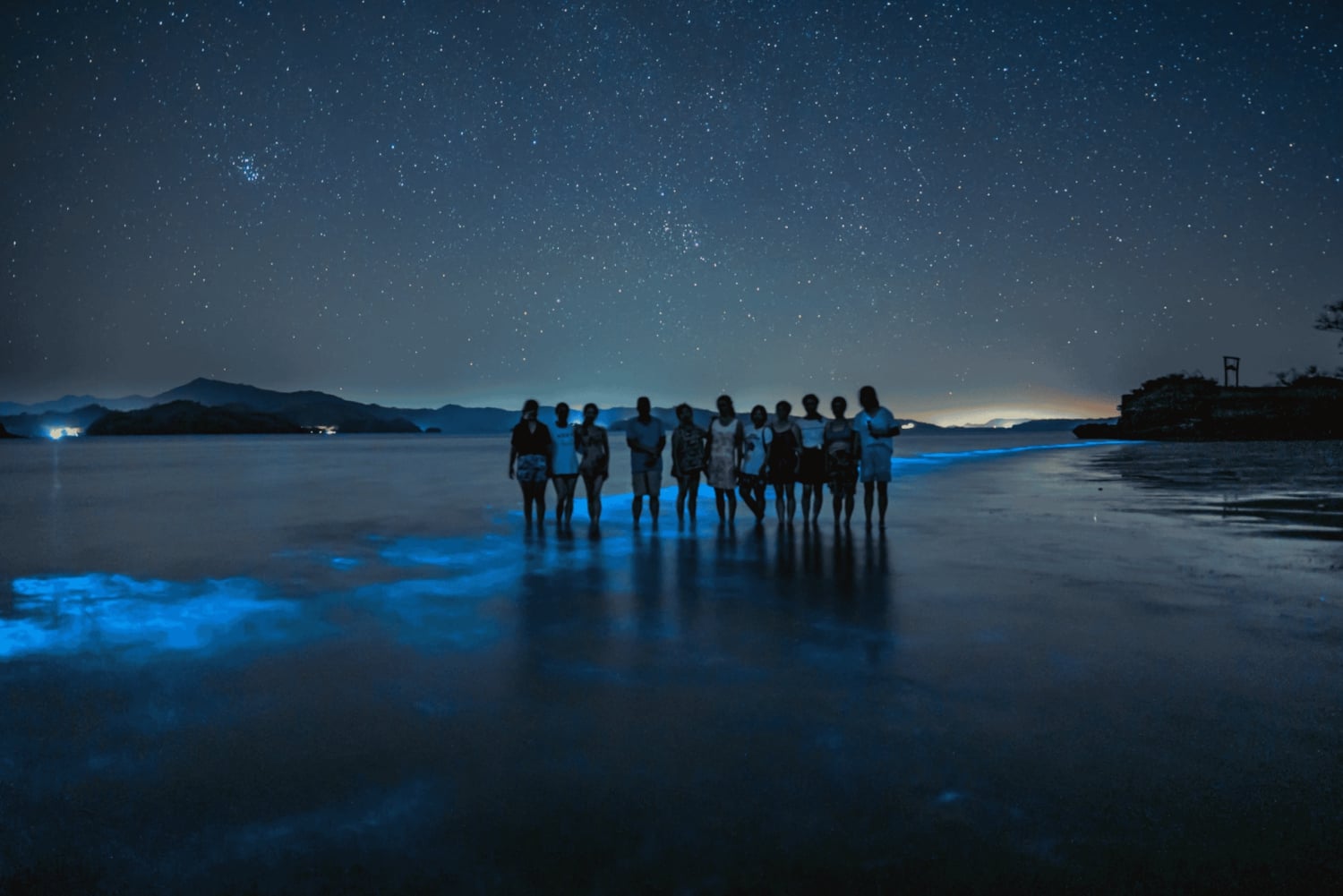 Bioluminescence Tour; Speedboat, Camping (From San José)