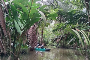 Canal tour in Tortuguero national park