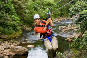 Canopy Zipline Eco-Adventure Tour Braulio Carrillo San Jose