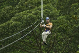 Canopy Zipline Eco-Adventure Tour Braulio Carrillo San Jose