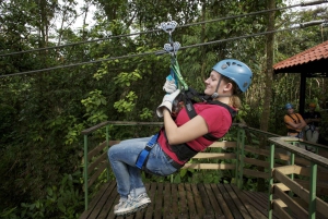 Canopy Zipline Eco-Adventure Tour Braulio Carrillo San Jose