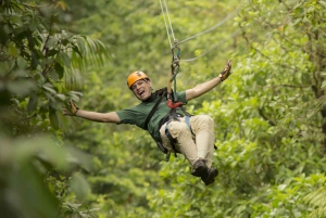 Canopy Zipline Eco-Adventure Tour Braulio Carrillo San Jose