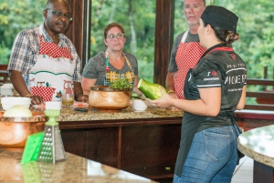 Yhdistetty ruoanlaittokurssi ja salsatanssitunti