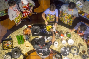 Yhdistetty ruoanlaittokurssi ja salsatanssitunti