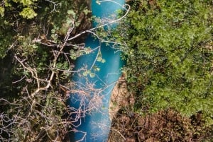 Kombinasjon: Lunsj + Las Chorreras-fossen + Blue Ponds + Hotspring