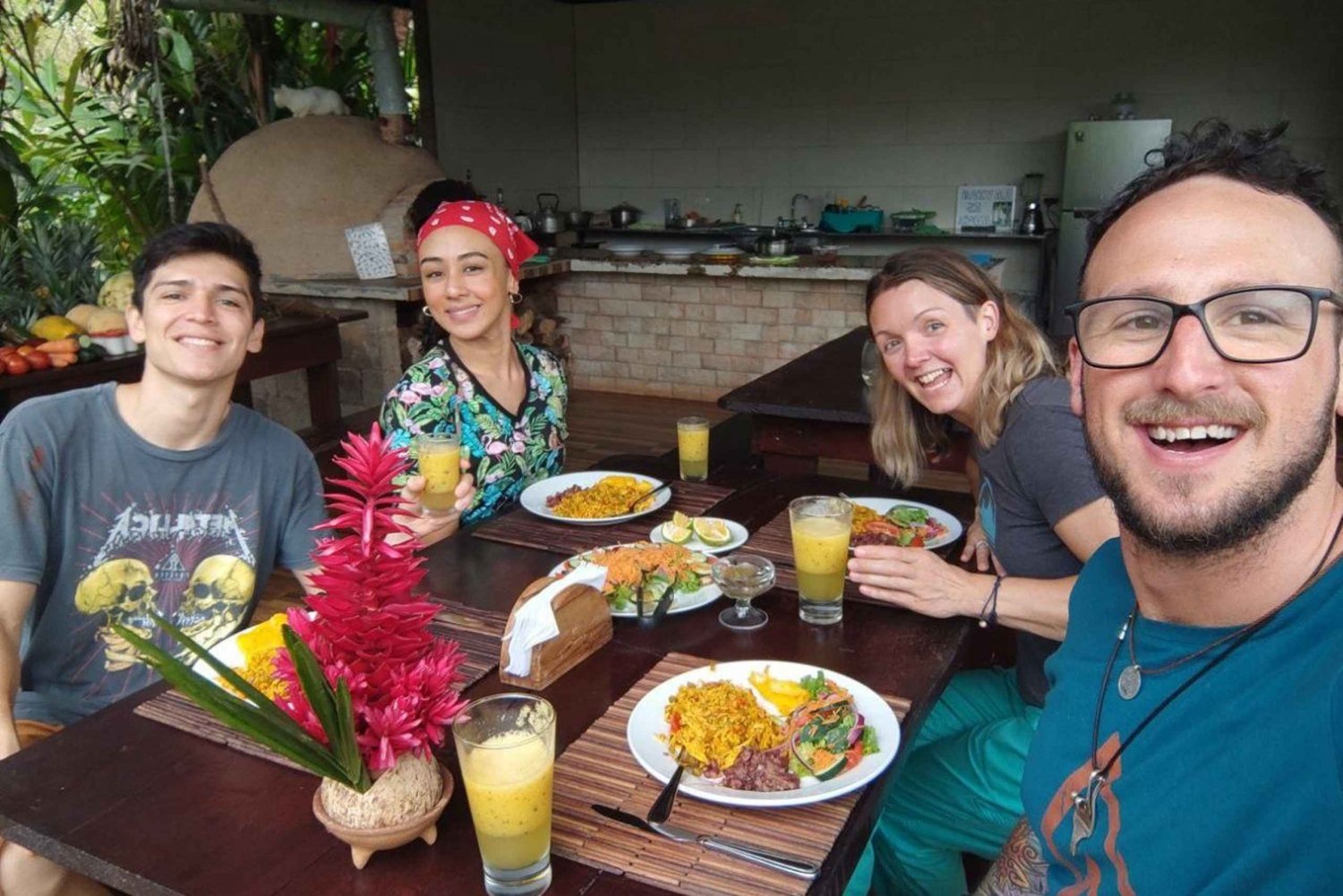 Cuisiner avec une famille costaricienne