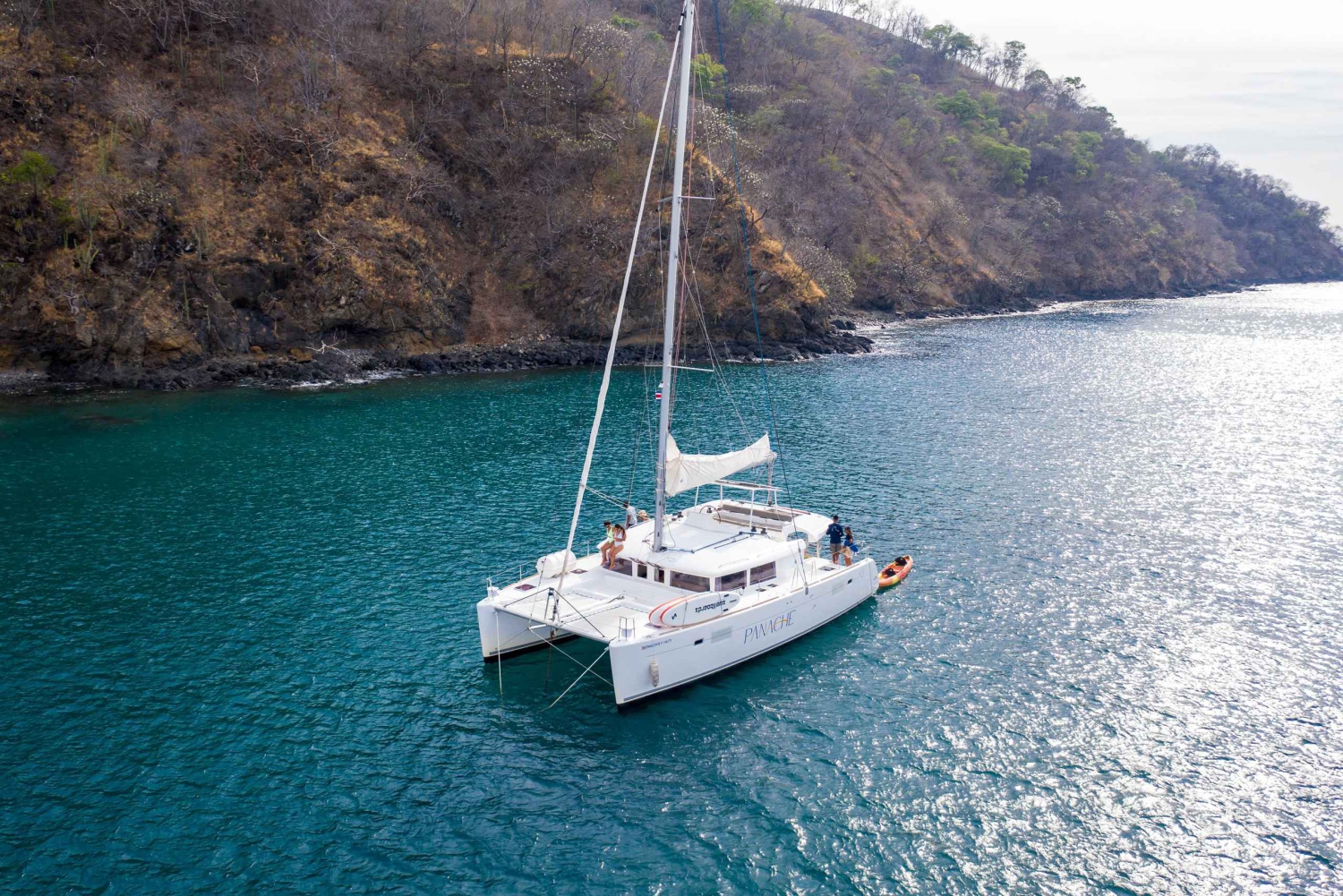 Costa Rica Catamaran: Snorkling, kajakpaddling, paddleboard och drycker