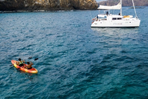Costa Rica Catamaran: Snorkling, kajakpaddling, paddleboard och drycker