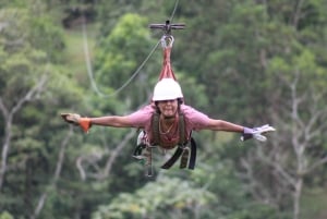 Costa Rica: Pilvimetsän köysirata Tarzan-keinu ja Superman-keinu
