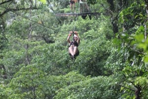 Costa Rica: Pilvimetsän köysirata Tarzan-keinu ja Superman-keinu