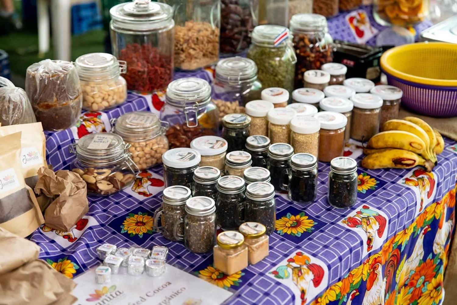 Costa Rica: Visita al mercado agrícola con un lugareño