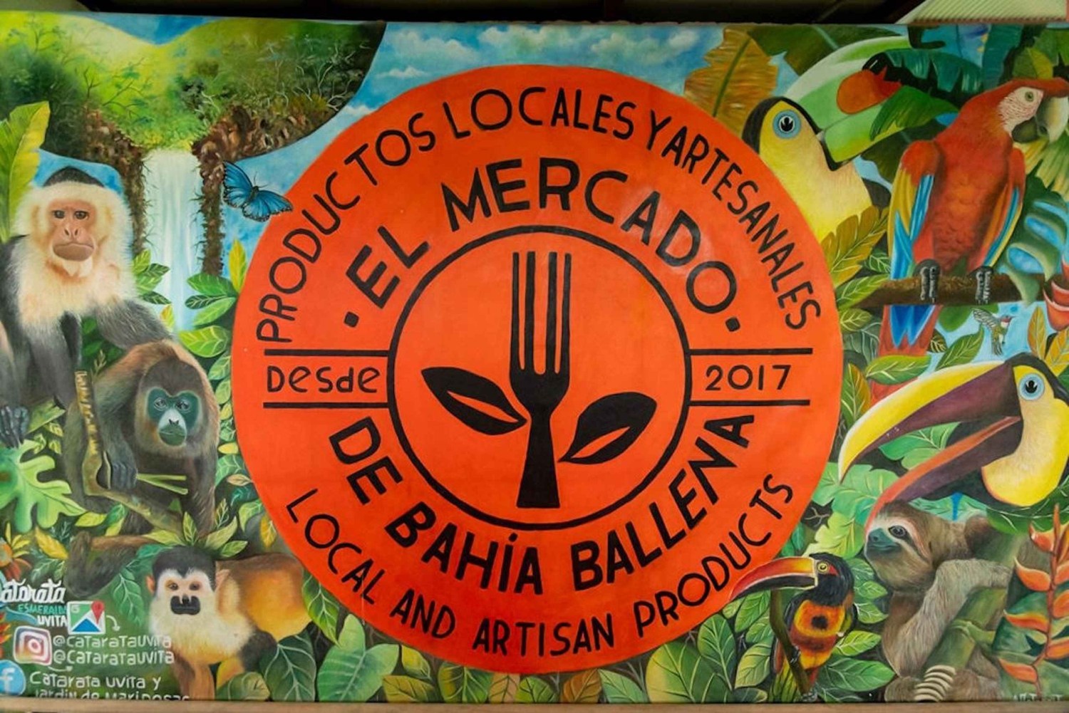 Costa Rica: Visita al mercado agrícola con un lugareño