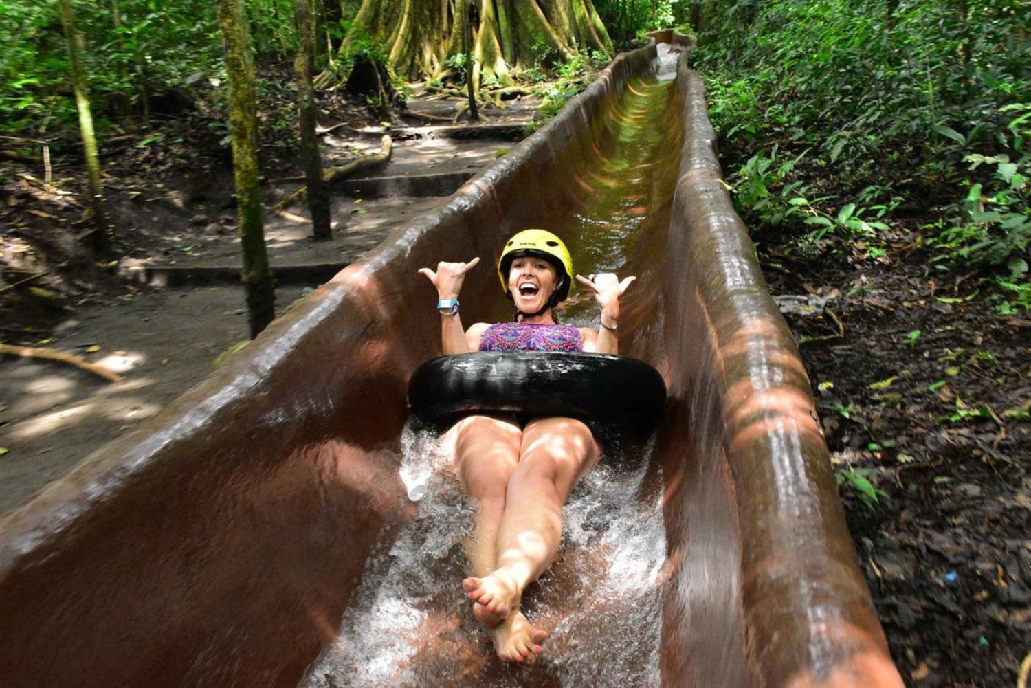 Costa Rica: Longest and Fastest Hidden Jungle Water Slide