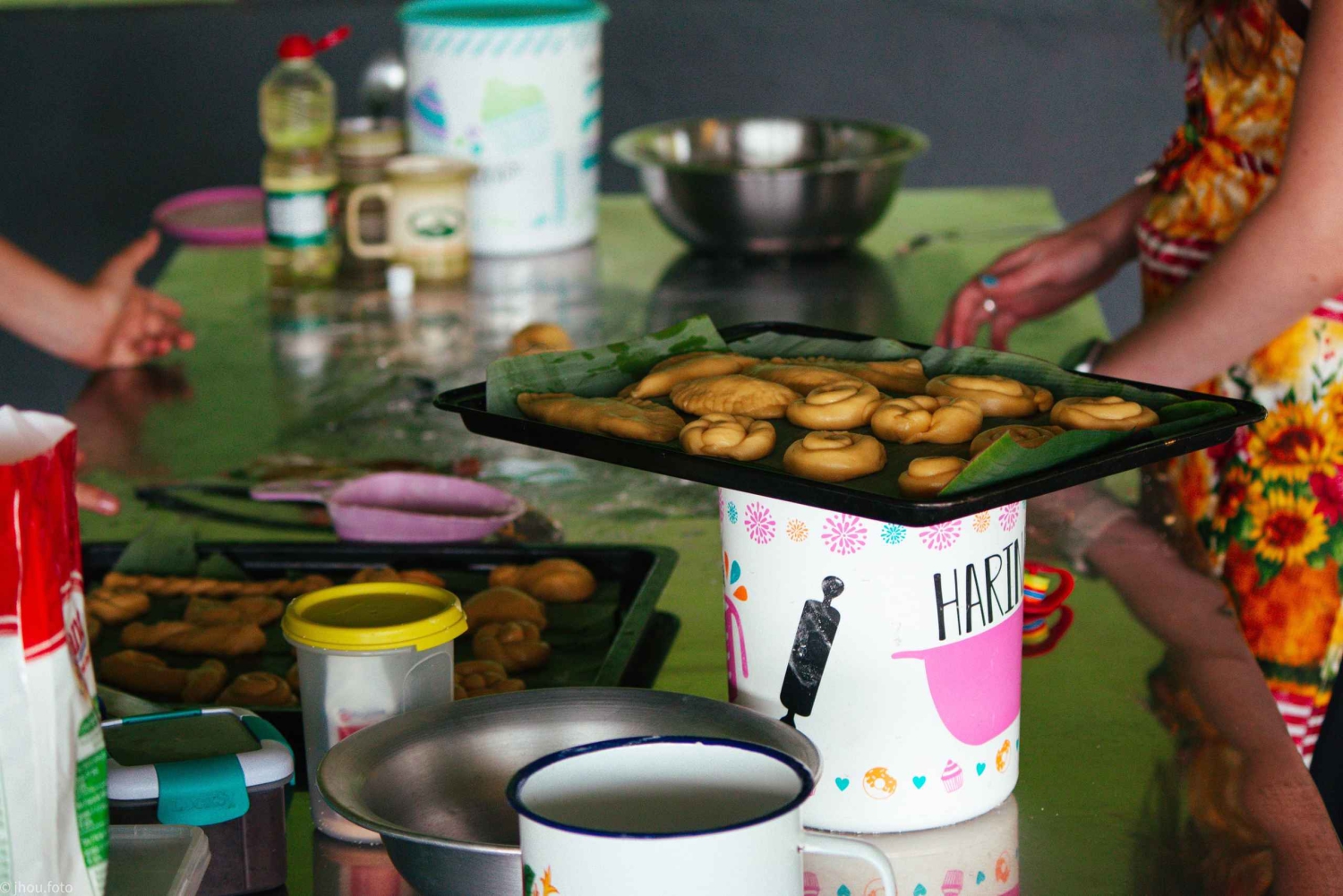 Costa Rican leivän valmistus Monteverdessä