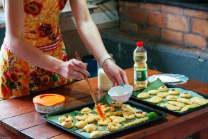 Costa Rican leivän valmistus Monteverdessä