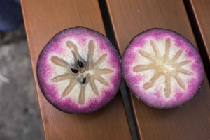 Degustação guiada de frutas tropicais da Costa Rica em San José