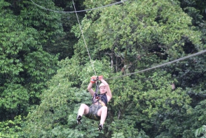 Kostaryka: Wycieczka po lesie deszczowym z huśtawką Tarzana i Supermanem
