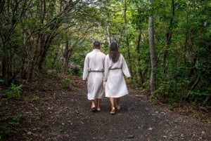 Curubande: Simbiosis Spa: Vulkaaninen mutahieronta ja kahvihieronta.