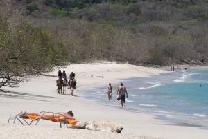 Från Brasilito: 1 timmes strandtur på hästryggen
