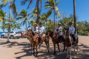 Från Brasilito: 1 timmes strandtur på hästryggen