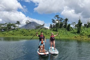 De El Castillo: passeio de caiaque e SUP no Lago Arenal com lanches